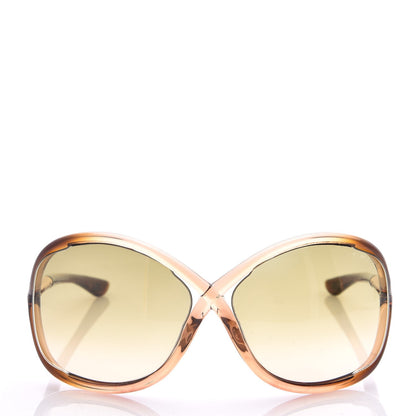 Tom Ford Acetate Whitney Crossover Sunglasses TF9 Dark Brown 2 of 7