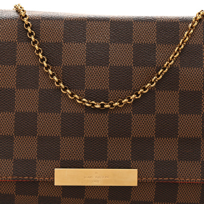 Louis Vuitton Damier Ebene Favorite MM 8 of 10