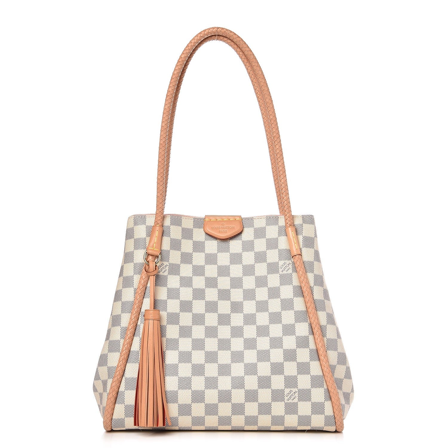 Louis Vuitton Damier Azur Propriano Rose Ballerine 1 of 7