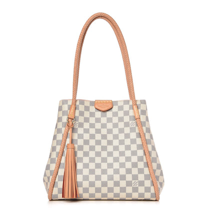 Louis Vuitton Damier Azur Propriano Rose Ballerine 1 of 7