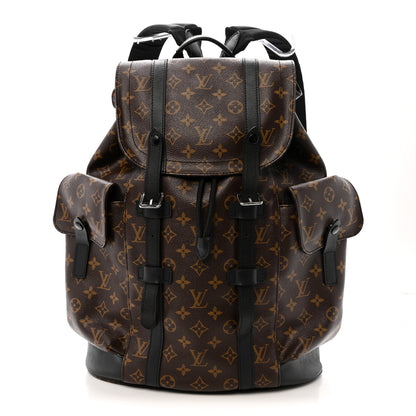 Louis Vuitton Monogram Macassar Christopher PM Backpack 1 of 12