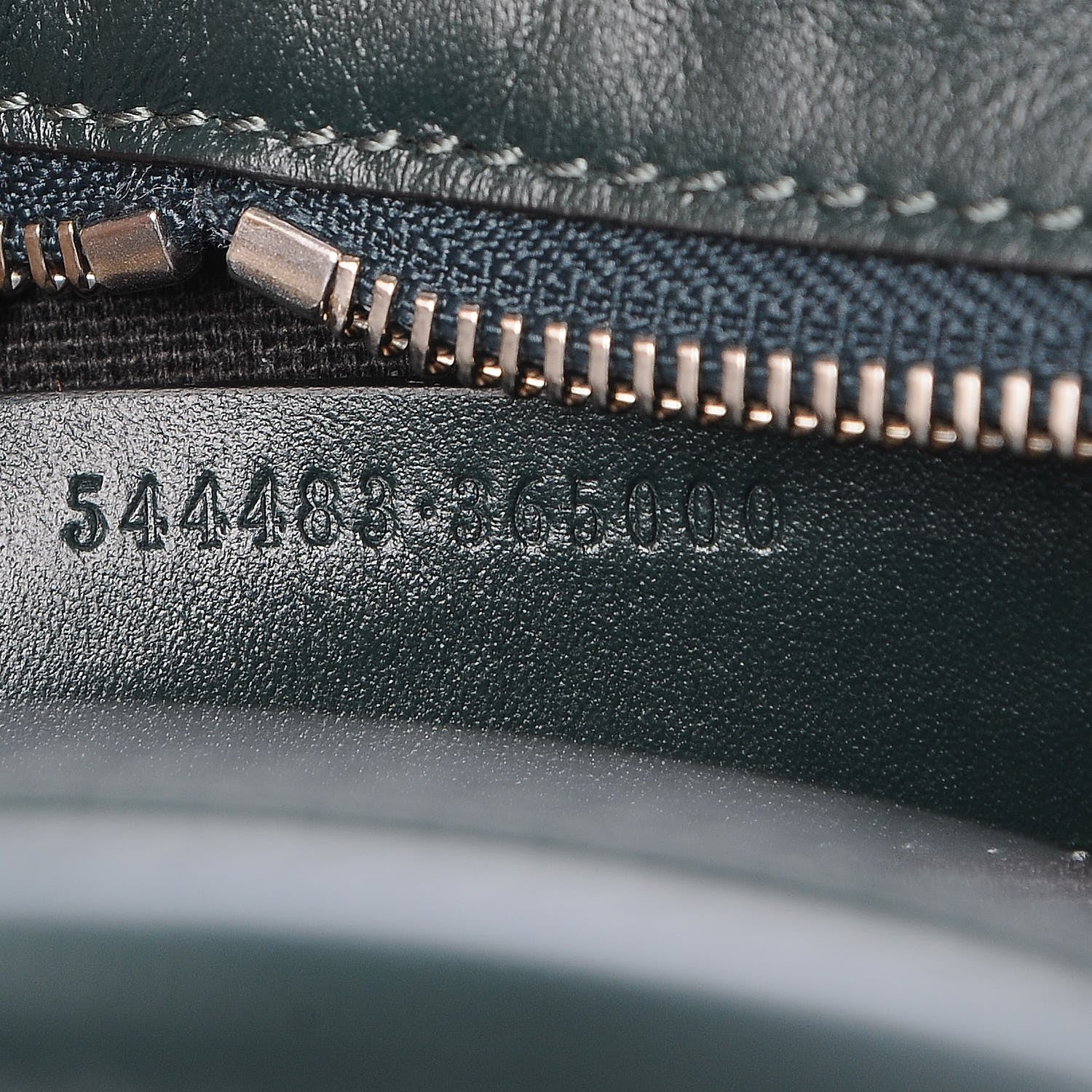 Alexander McQueen Calfskin Mini Padlock Dark Green Bottle 8 of 8