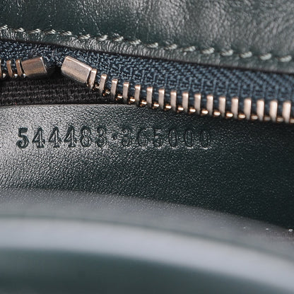 Alexander McQueen Calfskin Mini Padlock Dark Green Bottle 8 of 8