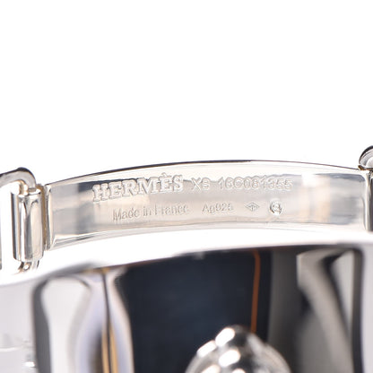 Hermes Sterling Silver Collier De Chien Rock Bracelet XS 4 of 6
