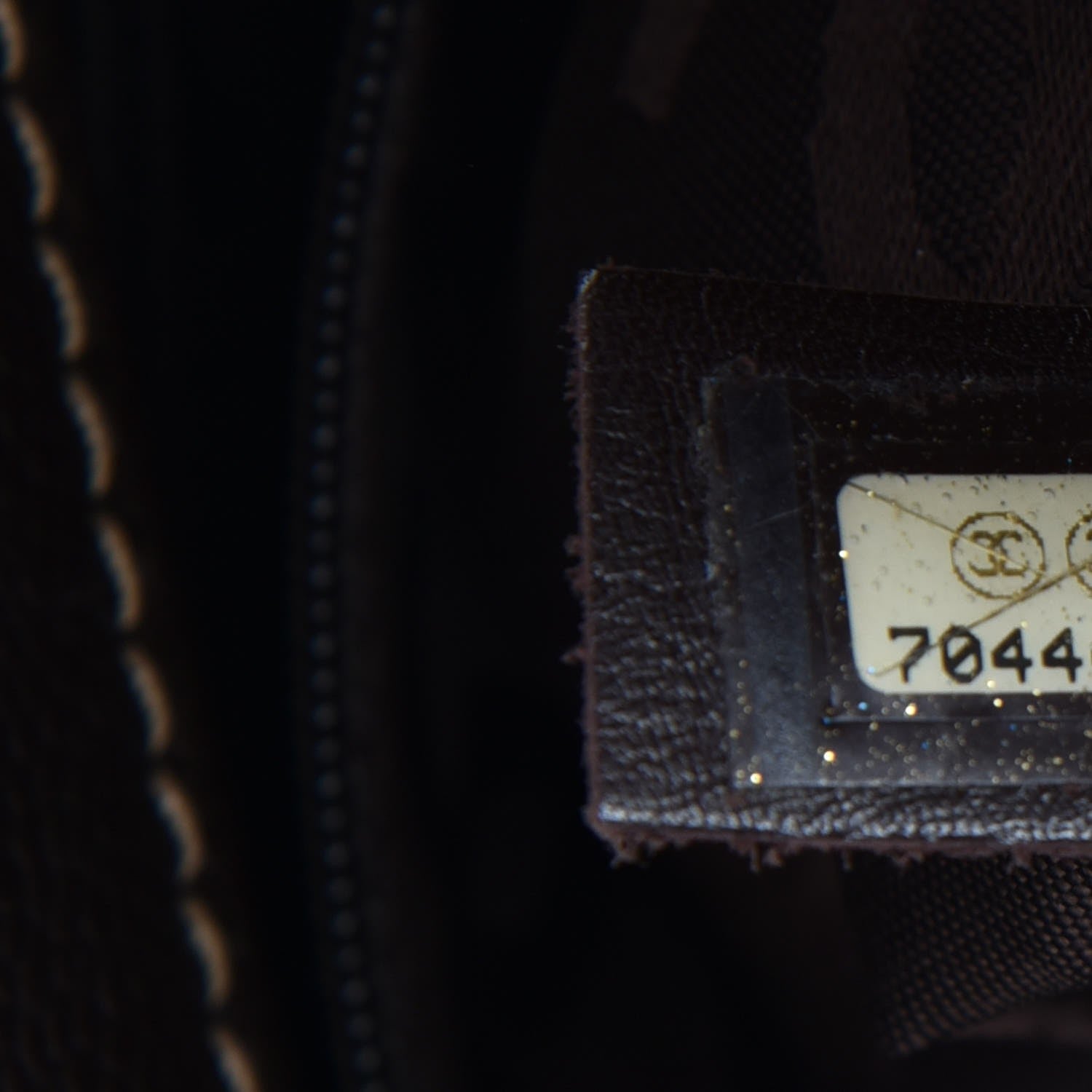 Chanel Caviar Smal Tote Brown 7 of 7
