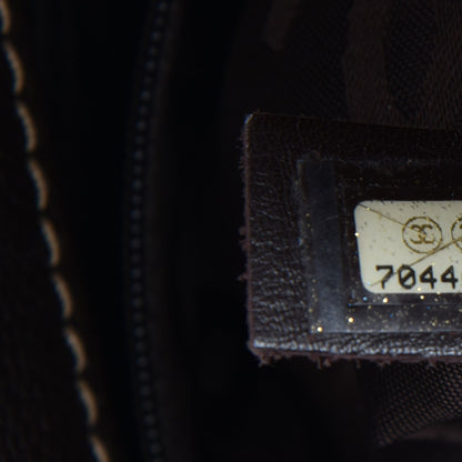 Chanel Caviar Smal Tote Brown 7 of 7