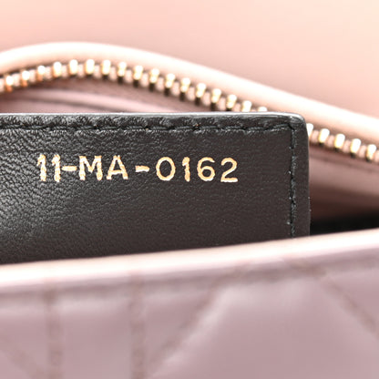 Christian Dior Lambskin Cannage Medium Tri-Color Lady Dior Brown 6 of 13