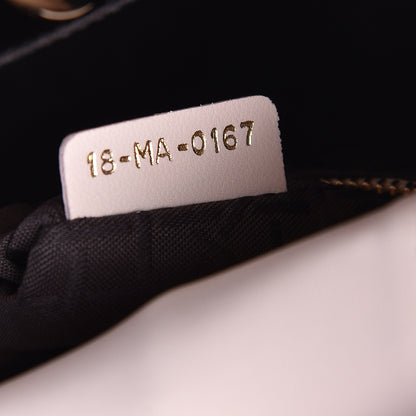 Christian Dior Lambskin Cannage Small Lucky Badges My Lady Dior Pink 7 of 14