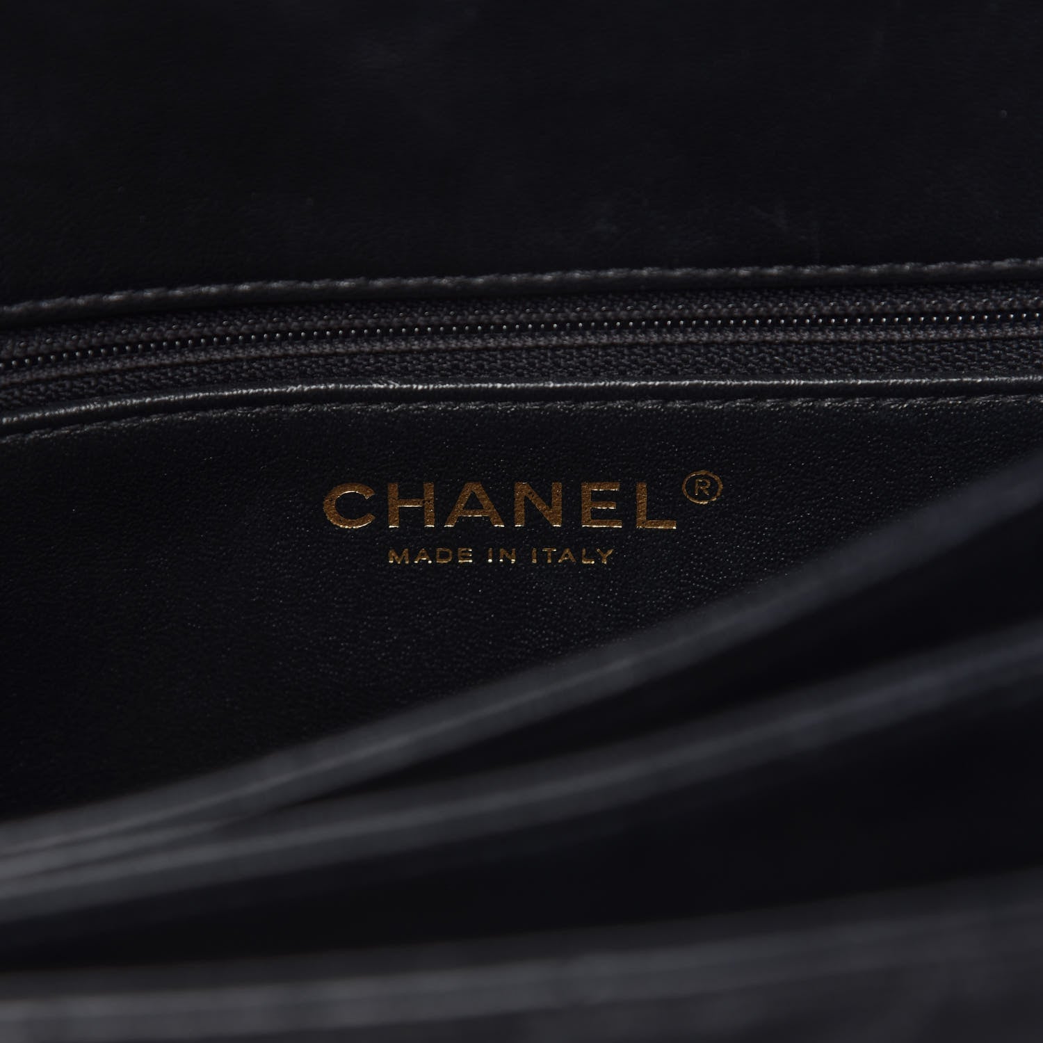 Chanel Lambskin Chevron Quilted Small Trendy CC Dual Handle Flap Bag Black 8 of 12