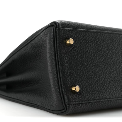 Hermes Togo Kelly Retourne 28 Black 9 of 11