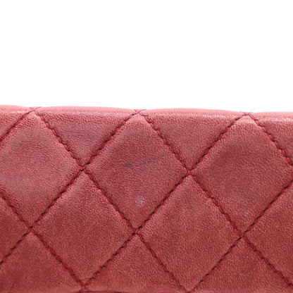 Chanel Lambskin Quilted Mini Mineral Nights Flap Crossbody Bag Dark Red 11 of 11