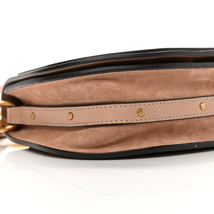 Chloe Calfskin Suede Small Nile Bracelet Bag Biscotti Beige 17 of 23