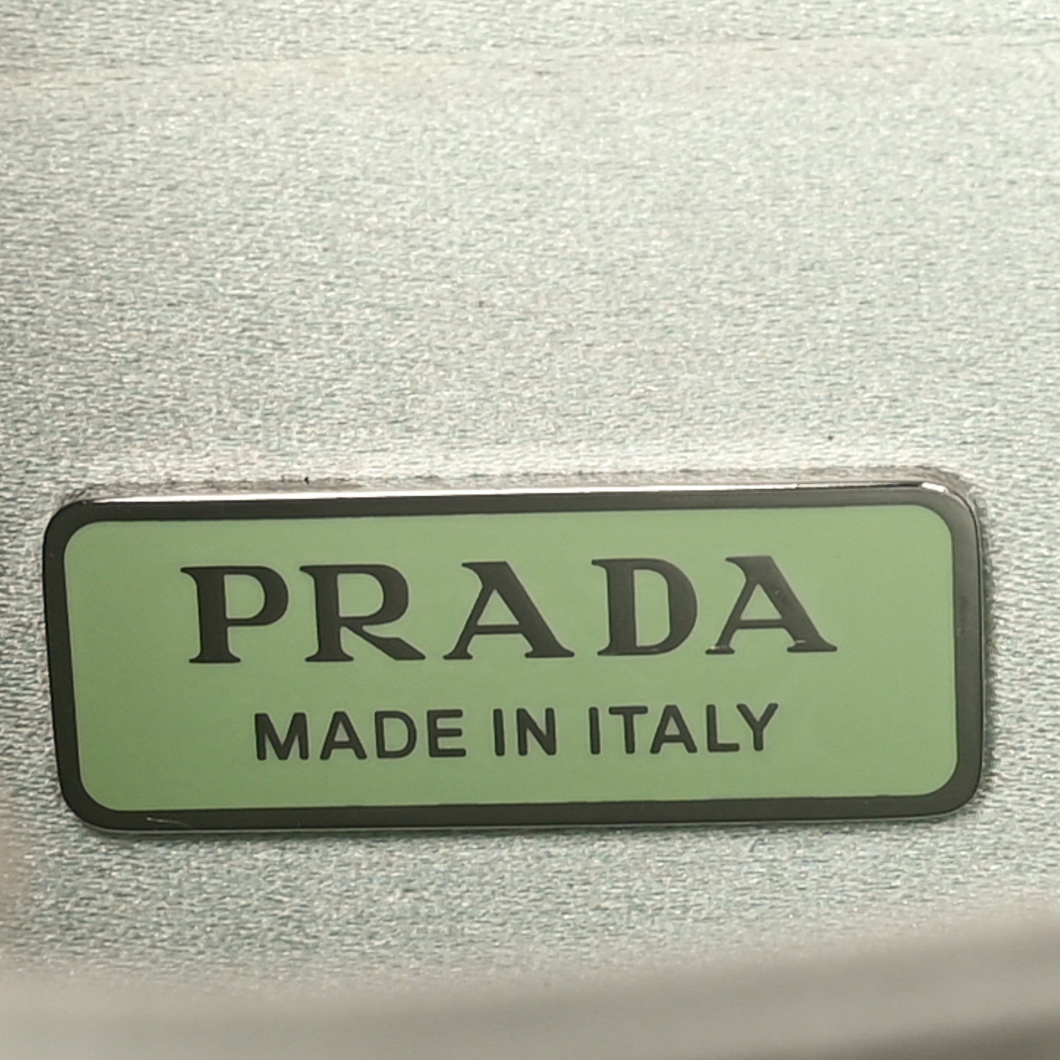 Prada Satin Crystal Cleo Adjustable Strap Shoulder Bag Acqua 6 of 11