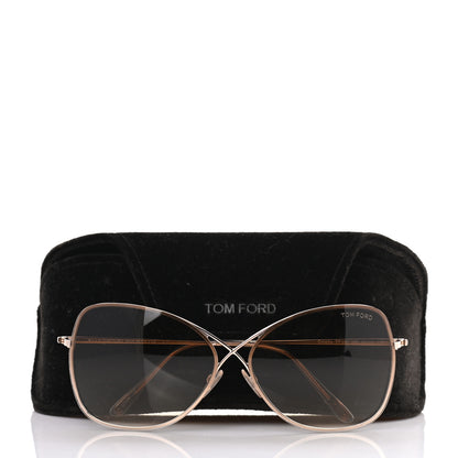 Tom Ford Colette Butterfly Sunglasses TF250 Rose Gold 9 of 9