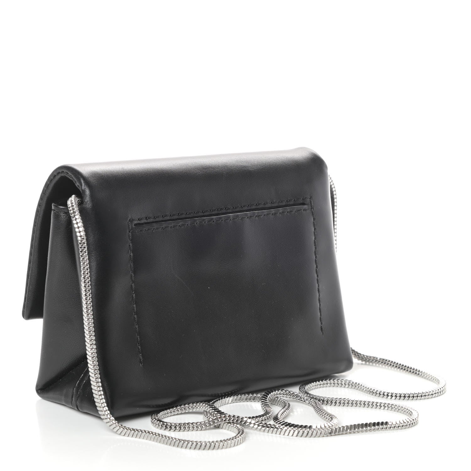 3.1 Phillip Lim Calfskin Alix Soft Flap Clutch Black 3 of 8