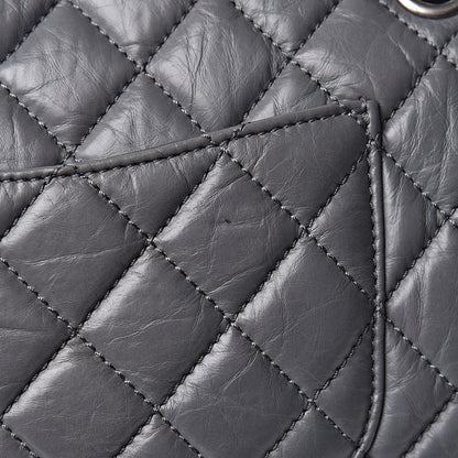 Chanel Aged Calfskin Medium Reissue Camera Case Grey 13 of 13