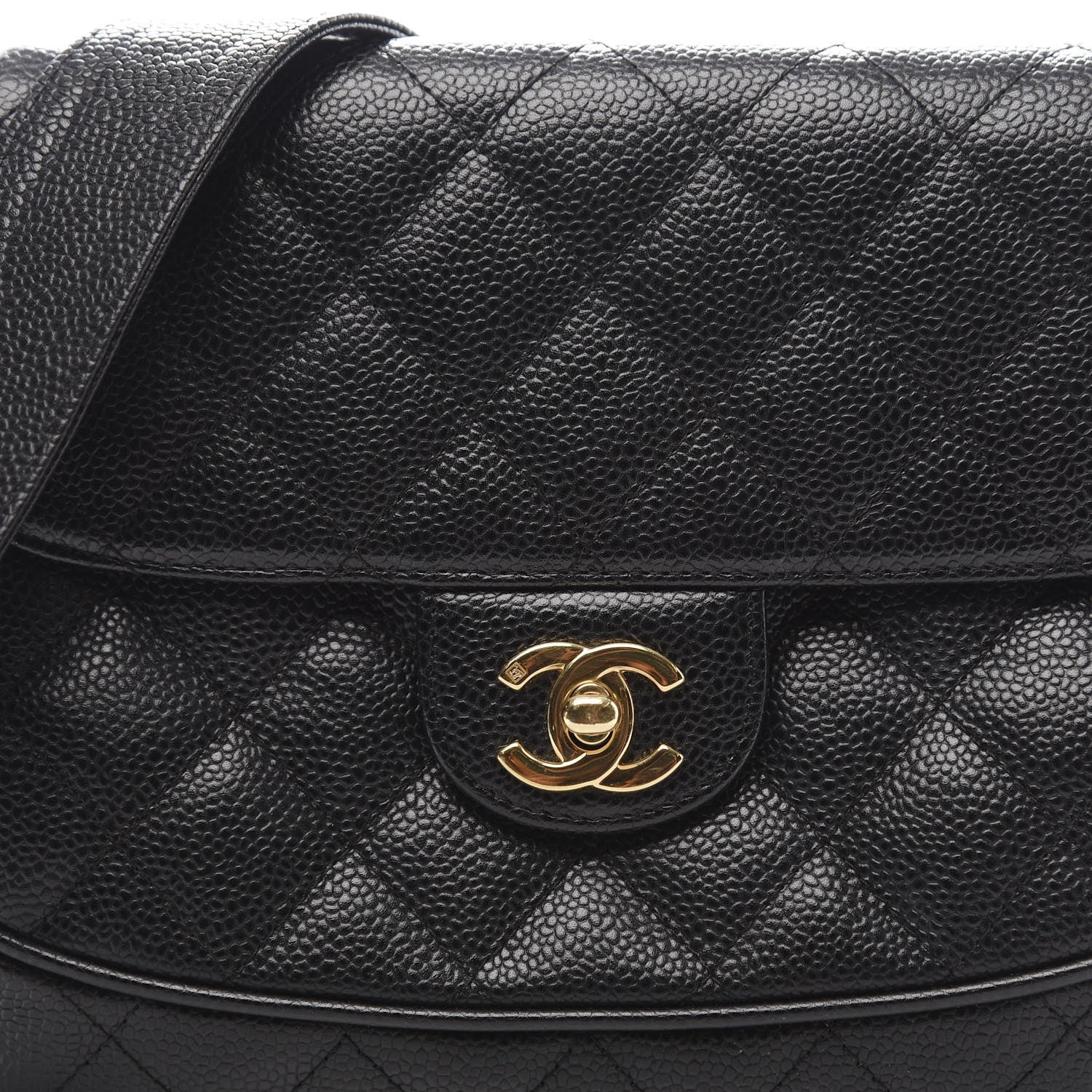 Chanel Caviar Quilted Small Flap Shoulder Bag Black 13 of 13
