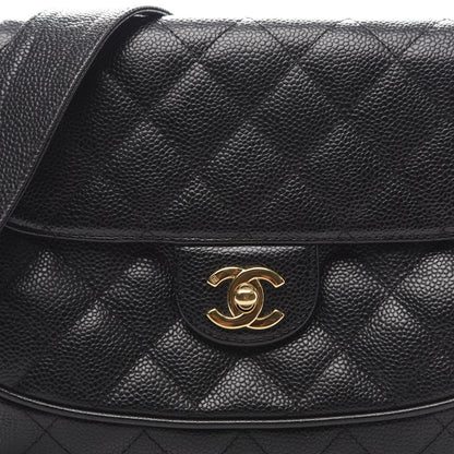 Chanel Caviar Quilted Small Flap Shoulder Bag Black 13 of 13