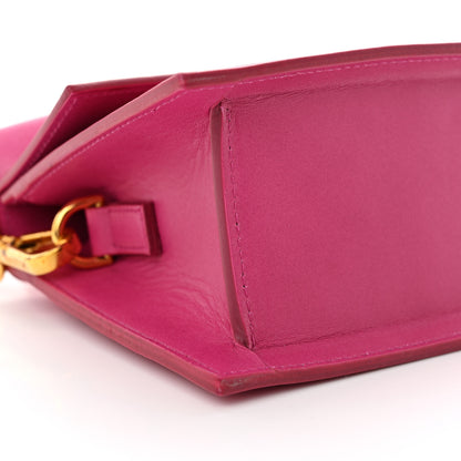 Jacquemus Calfskin Le Chiquito Moyen Dark Pink 9 of 10