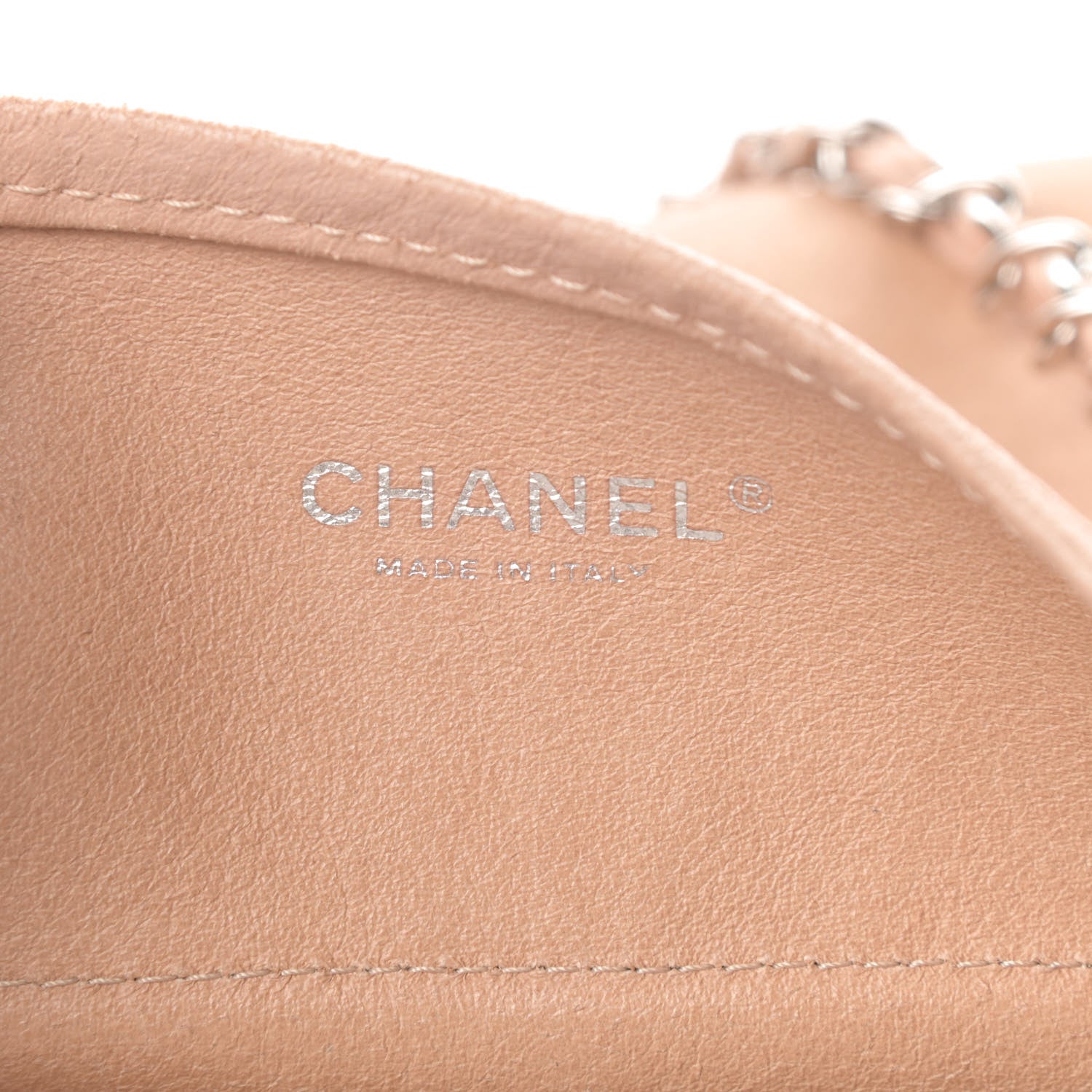 Chanel Caviar Accordion Flap Beige 7 of 19