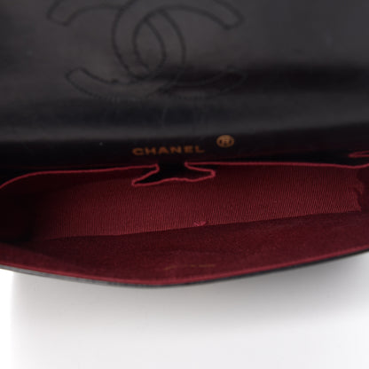 Chanel Lambskin Quilted Medium Double Flap Black 5 of 17