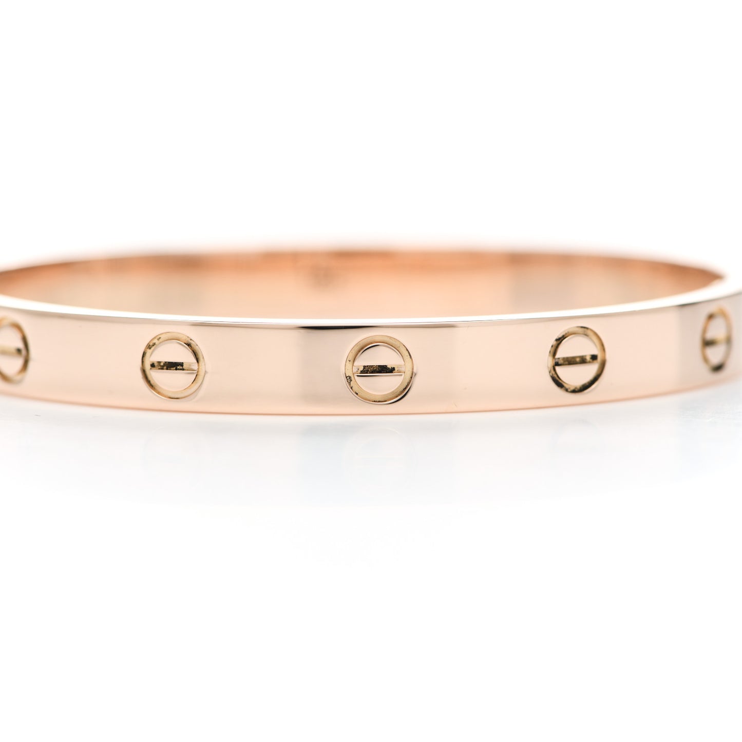 18K Pink Gold LOVE Bracelet 16