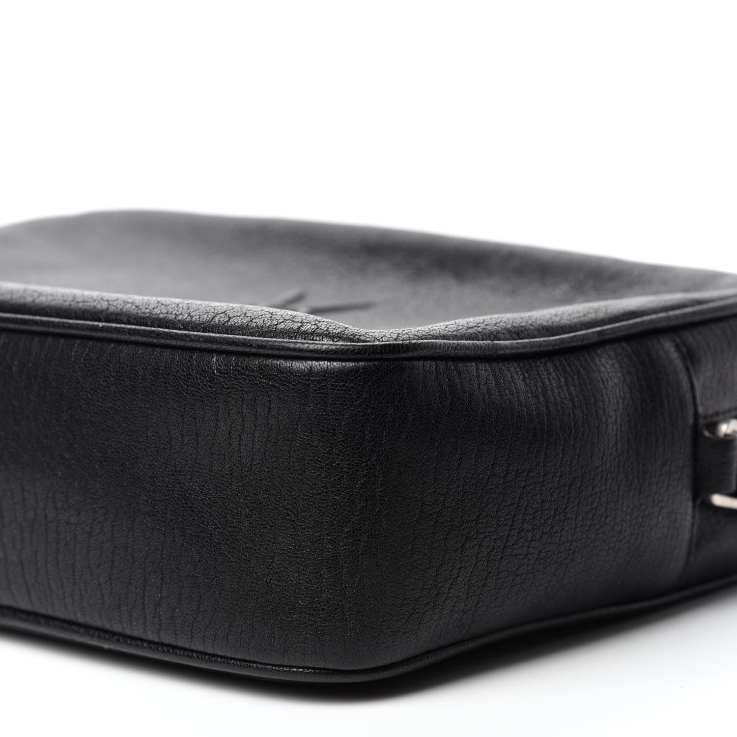 Saint Laurent Lambskin Monogram Small Lou Camera Bag Black 7 of 13