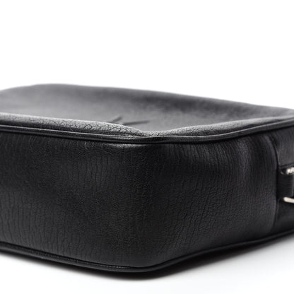 Saint Laurent Lambskin Monogram Small Lou Camera Bag Black 7 of 13