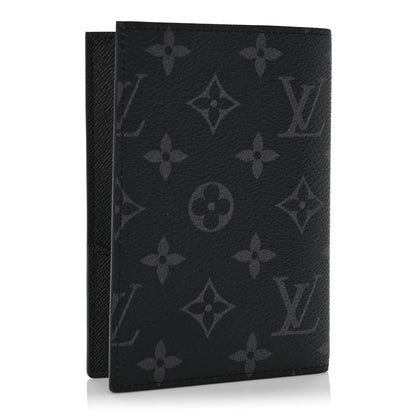 Louis Vuitton Monogram Eclipse Passport Cover 3 of 9