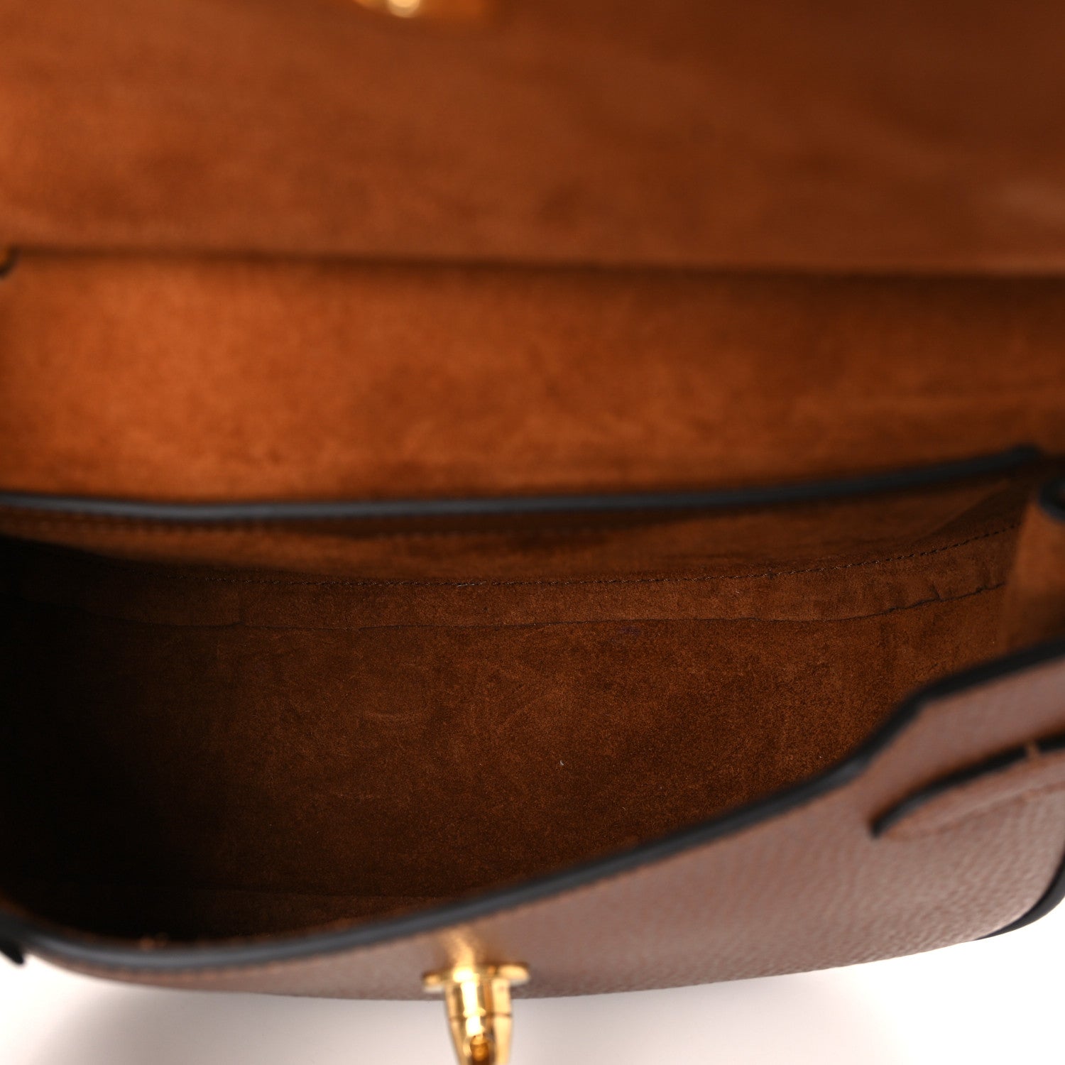 Mulberry Small Classic Grain Calfskin Small Amberley Satchel Oak 5 of 8