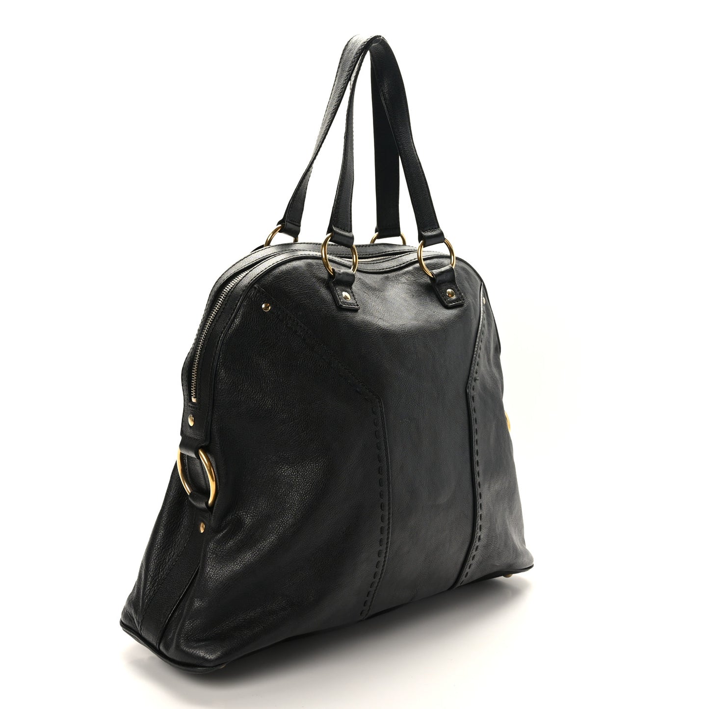 Calfskin Oversized Muse Black