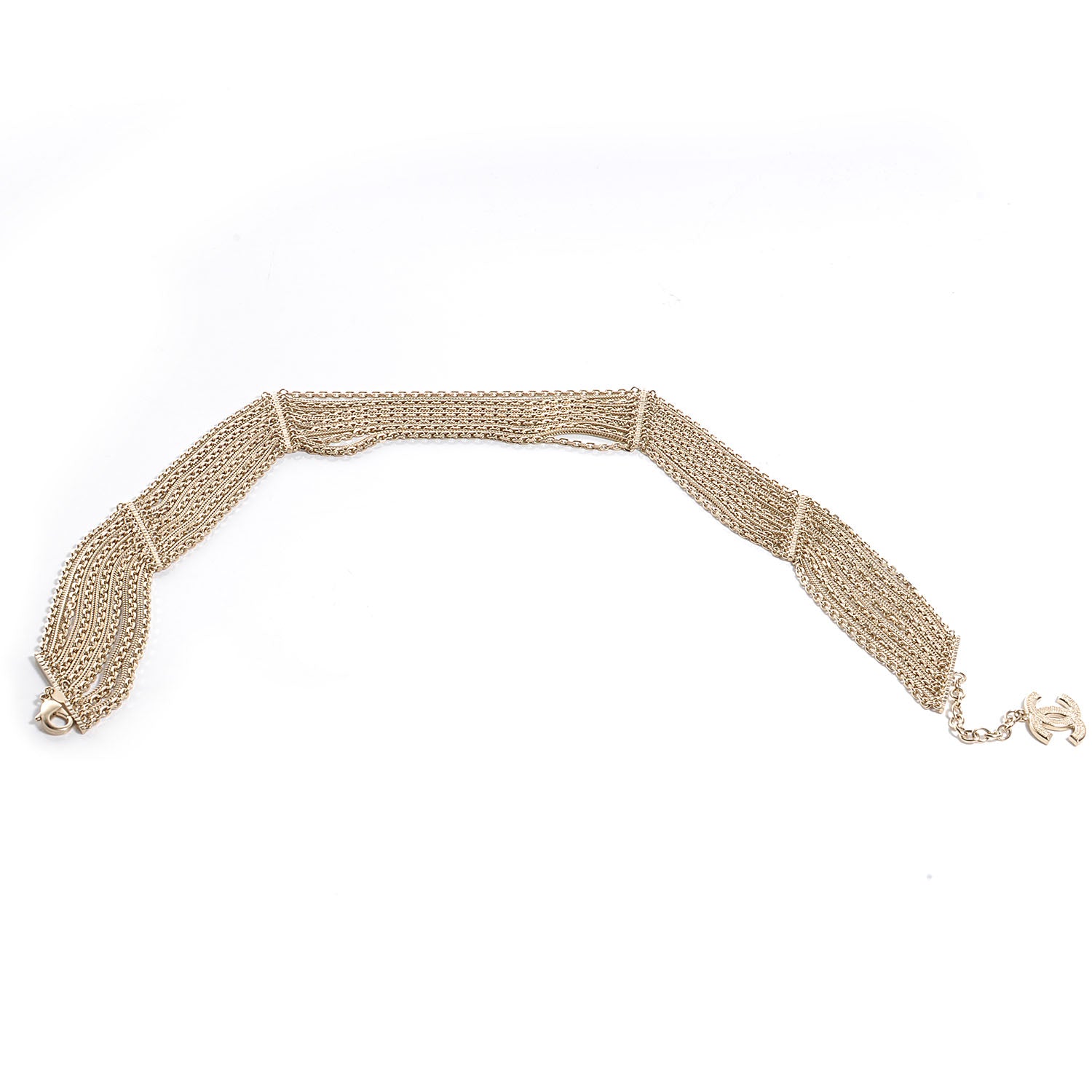 Chanel Chain CC Waspie Belt Gold 3 of 7