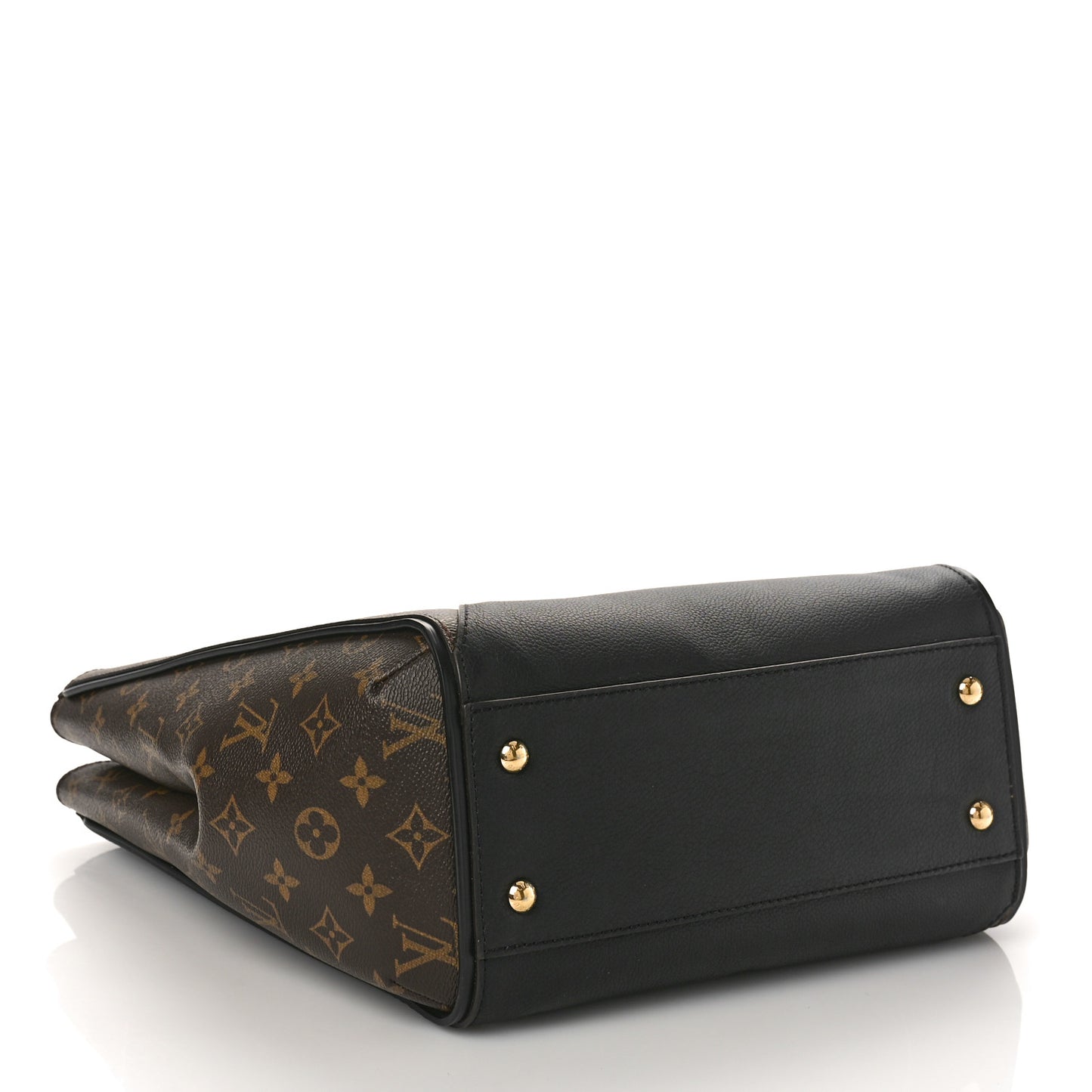 Calfskin Monogram Kimono Tote Black