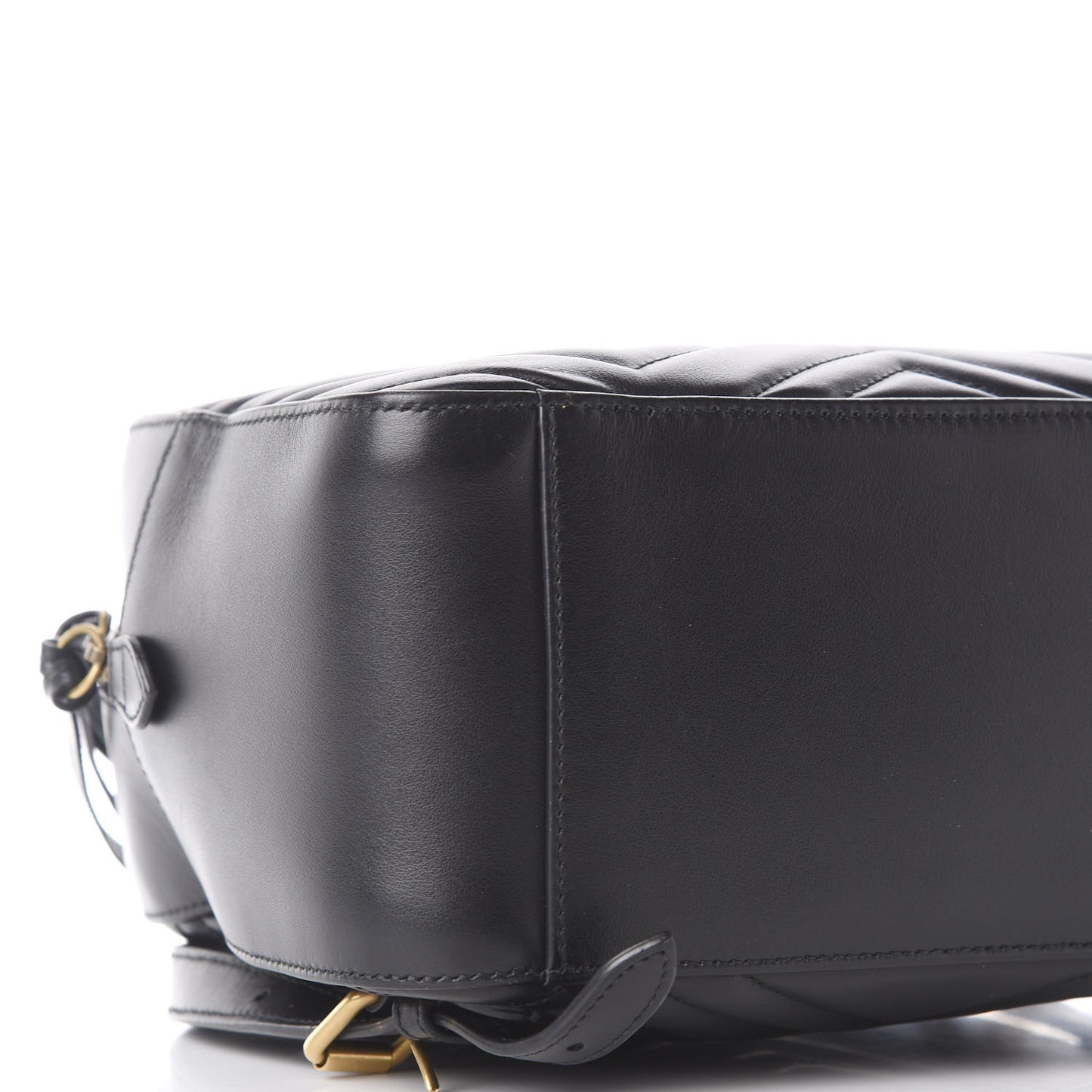 Calfskin Matelasse GG Marmont Dome Backpack Black