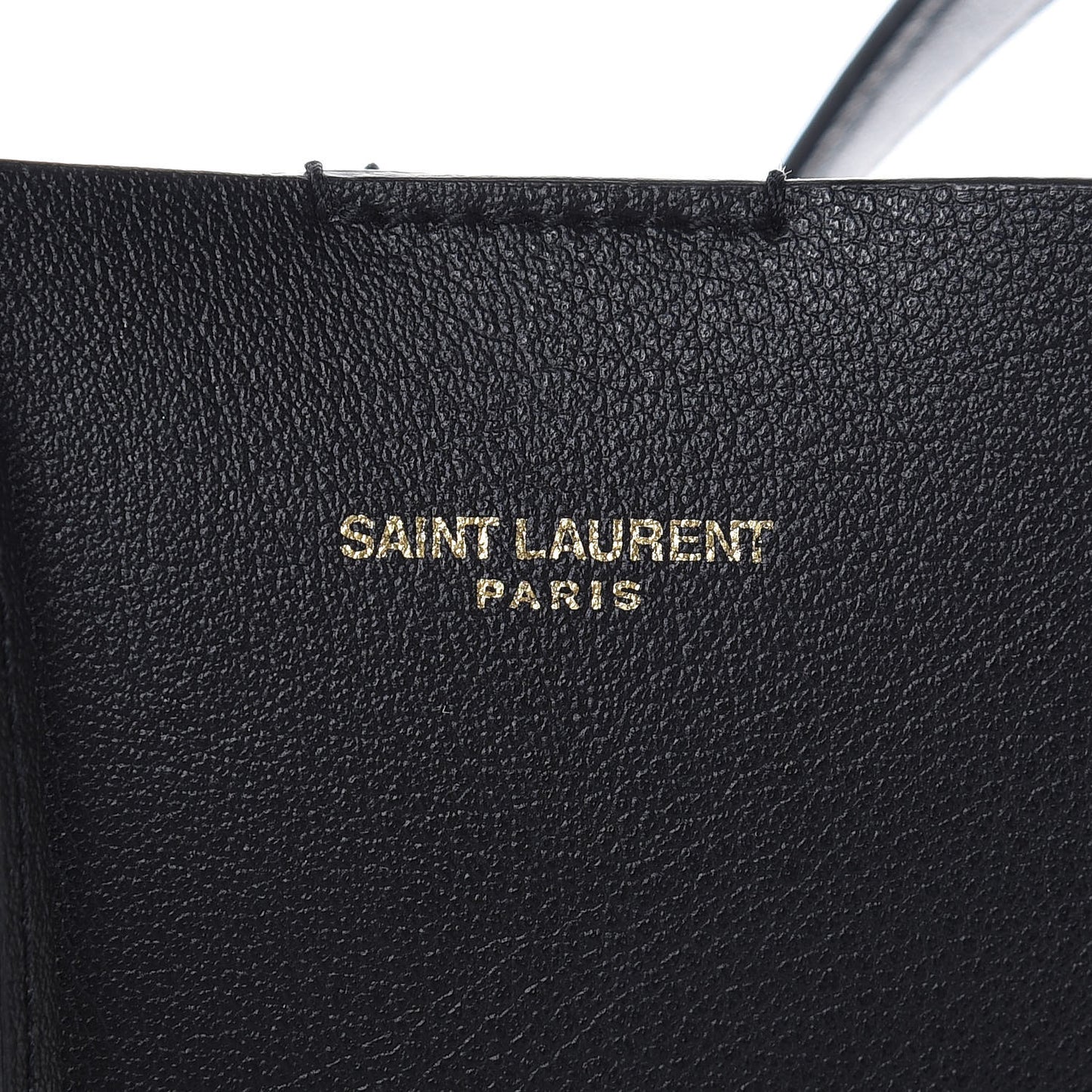 Calfskin Medium Shopping Tote Black