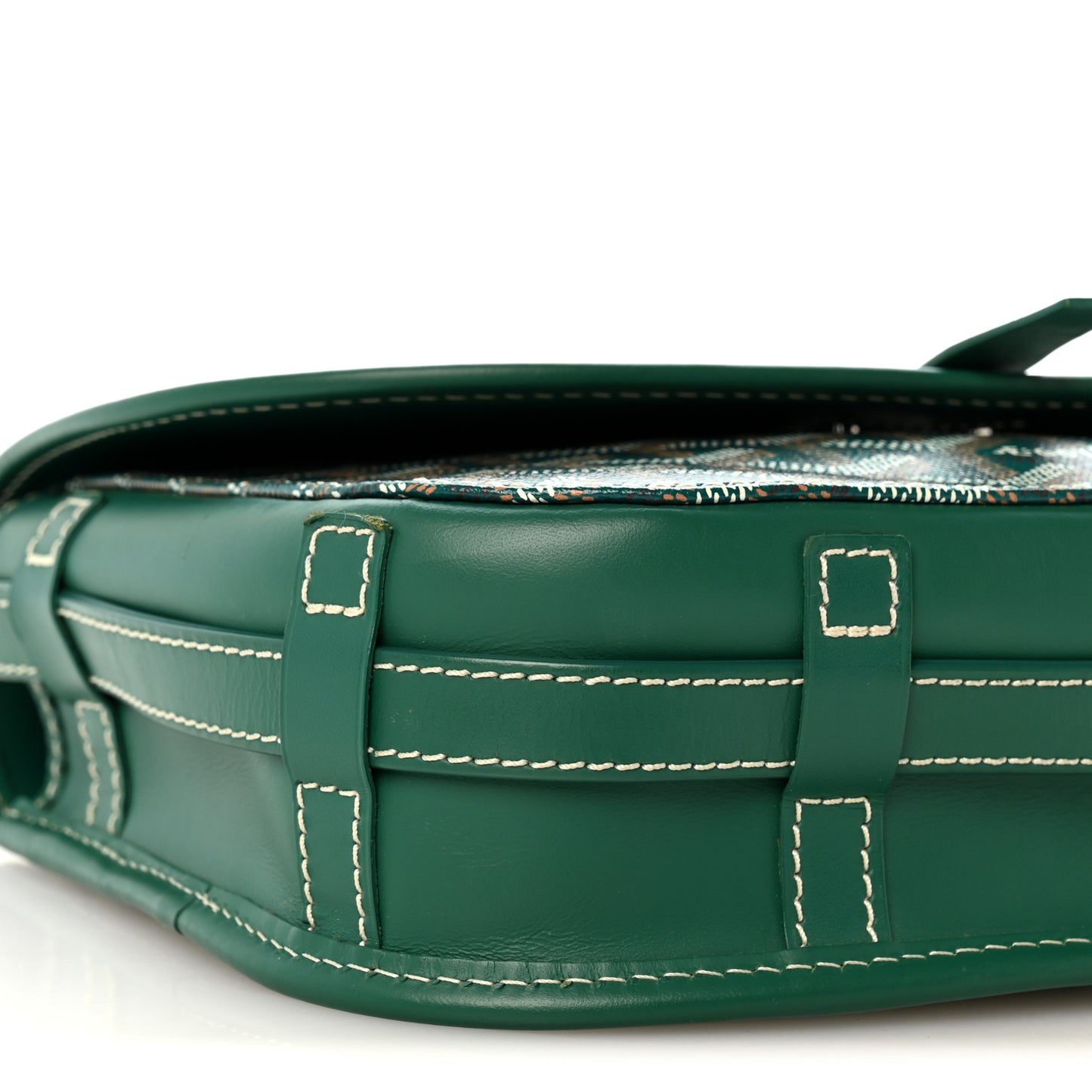 Goyardine Belvedere II PM Messenger Bag Green