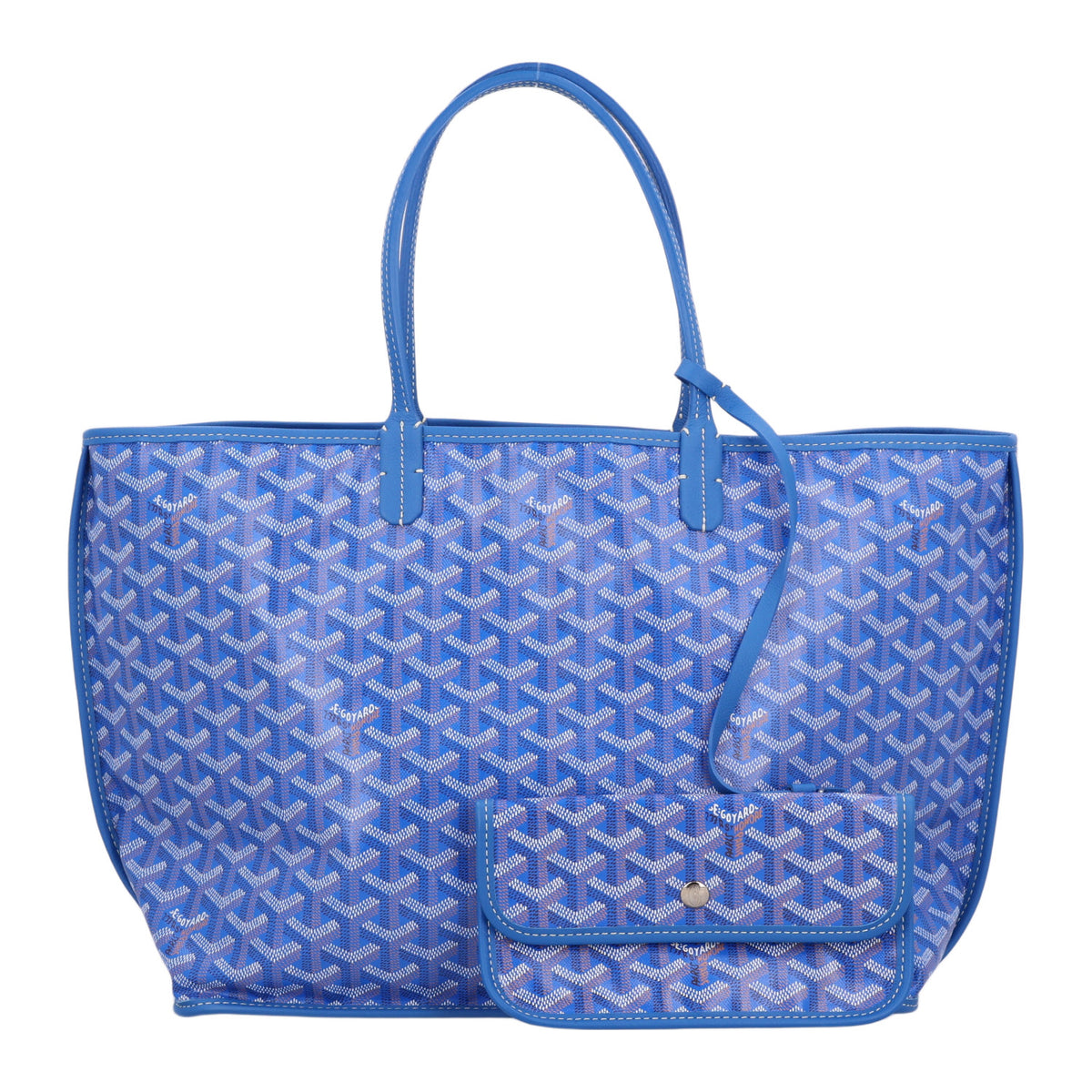 Goyard Goyardine Reversible Anjou PM Sky Blue 11 of 18