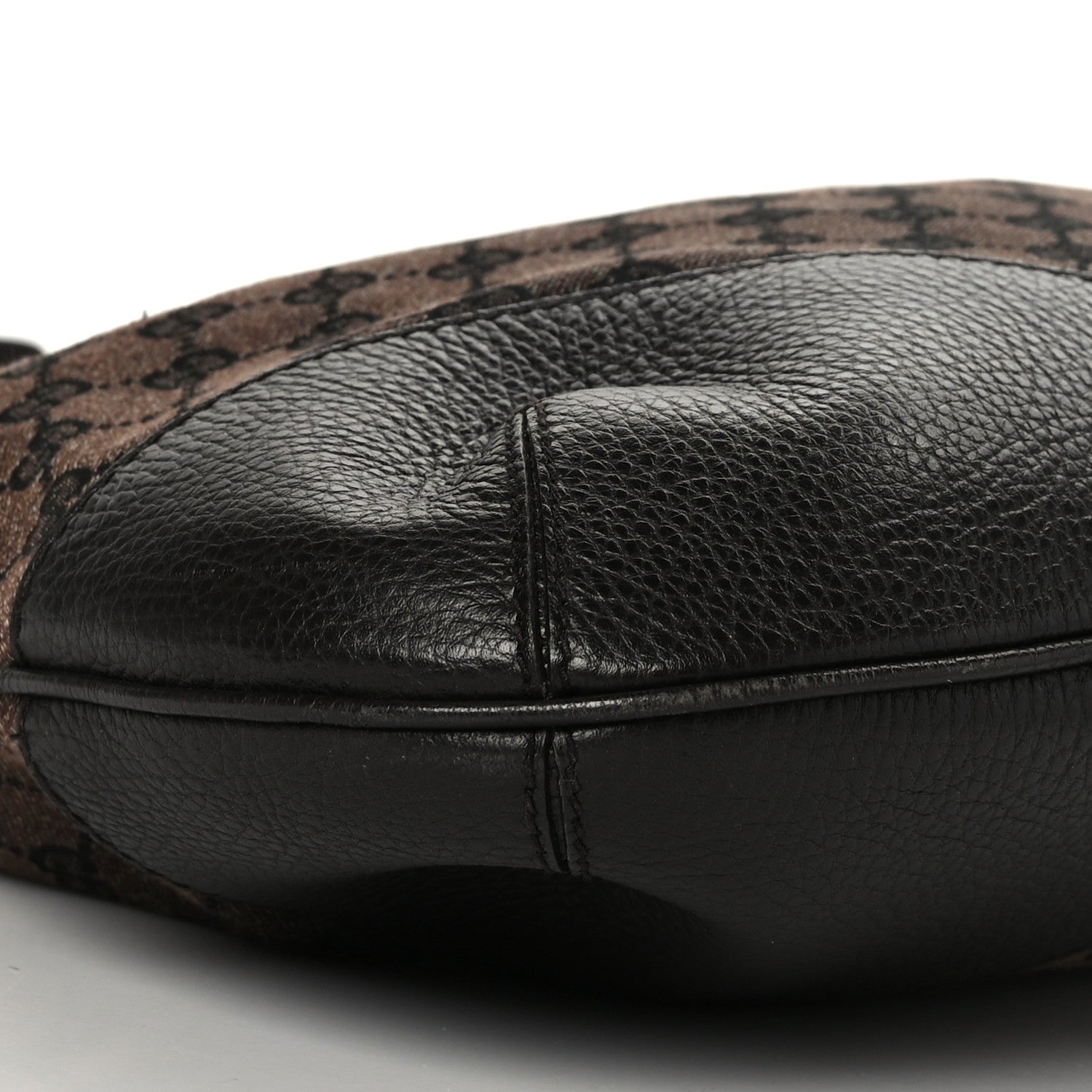 Gucci Monogram Hobo Dark Brown 8 of 9
