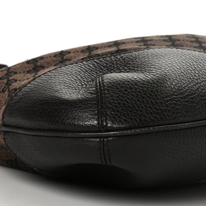 Gucci Monogram Hobo Dark Brown 8 of 9