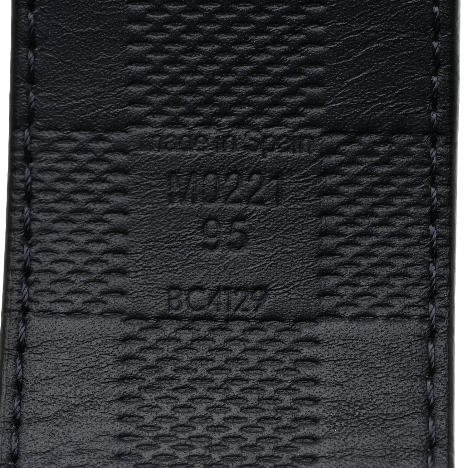Louis Vuitton Damier Graphite Damier Infini 40mm LV Initiales Reversible Belt 95 38 Gray Black 5 of 7