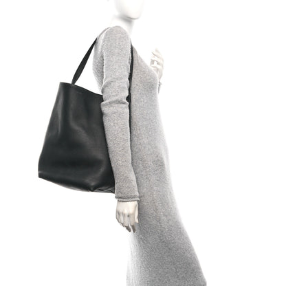The Row Grained Calfskin Large N/S Park Tote Black 2 of 10
