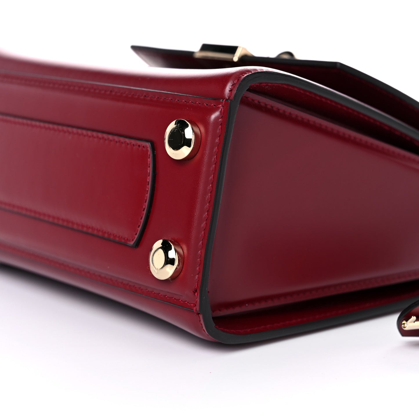 Smooth Calfskin Mini Boxyz Red