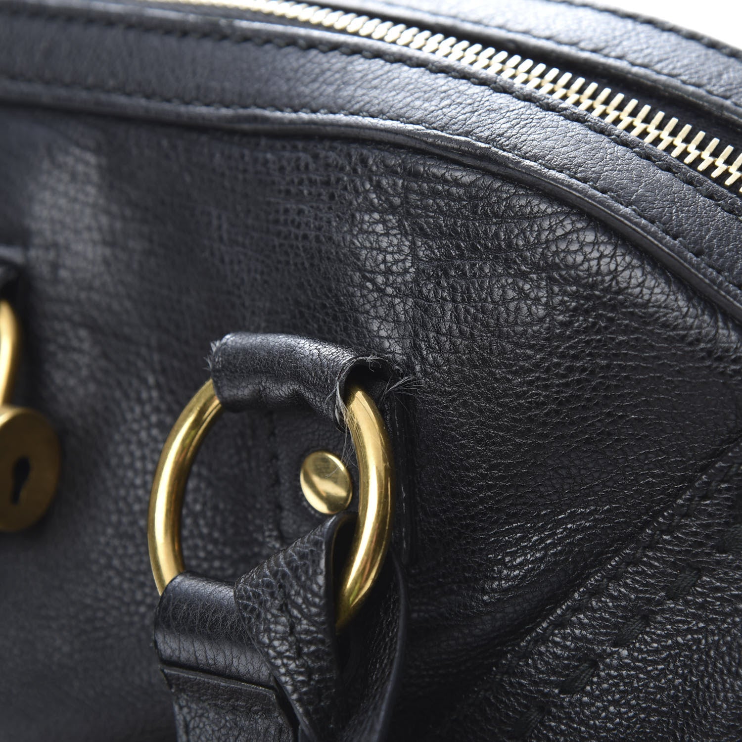 Saint Laurent Calfskin Large Muse Black 12 of 13