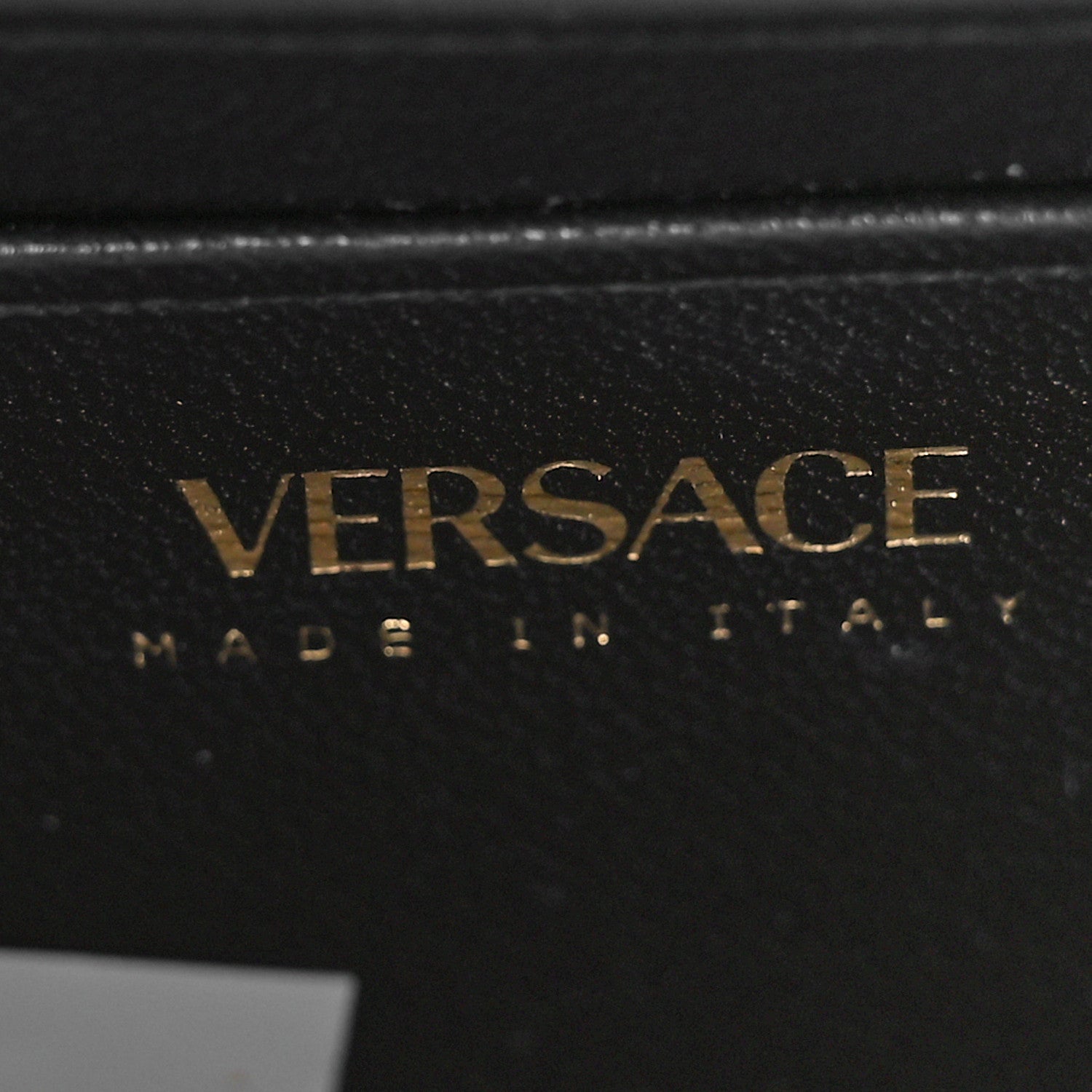 Versace Nappa Quilted Virtus Evening Bag Black 6 of 9