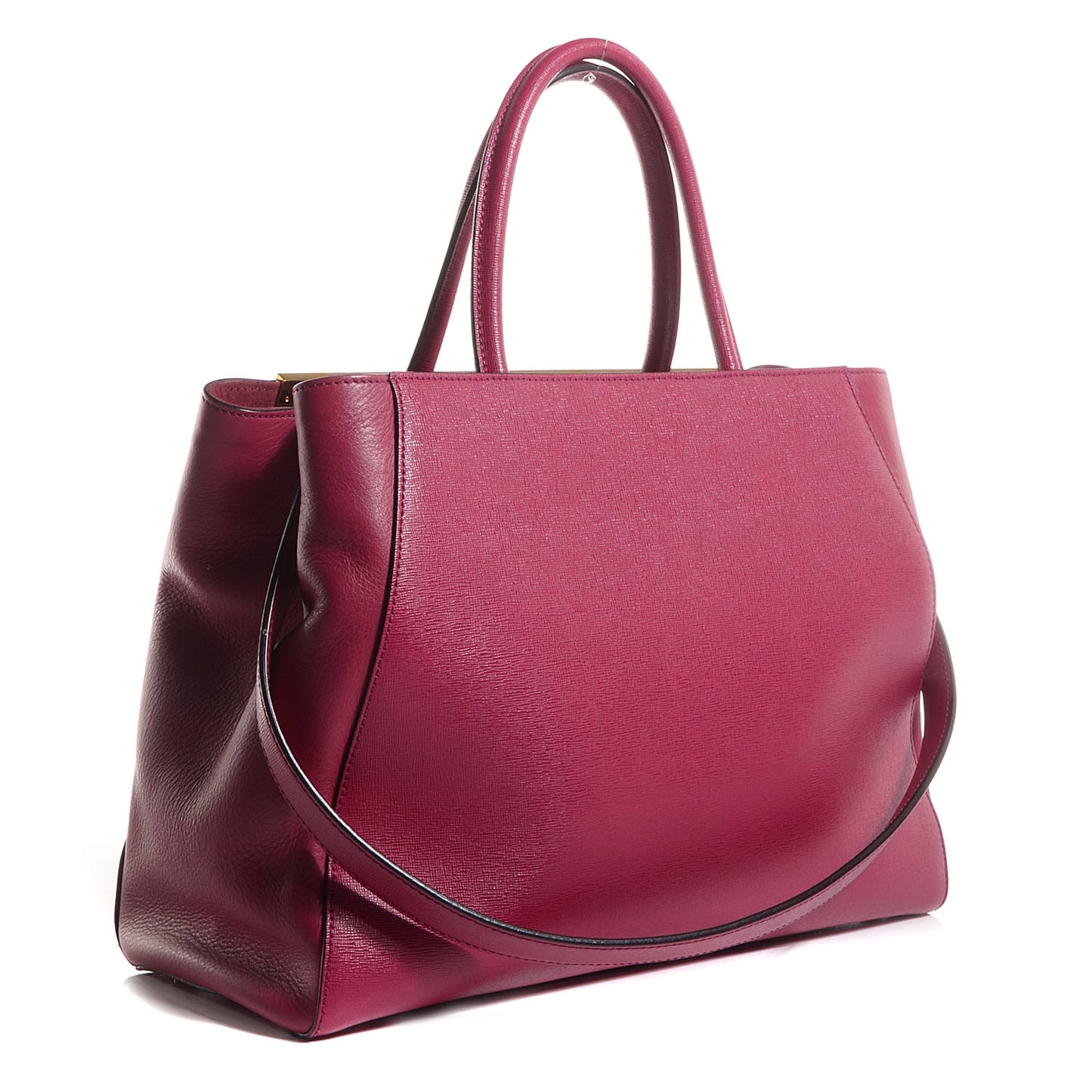 Vitello Elite Flamingo Regular 2Jours Tote Amarena