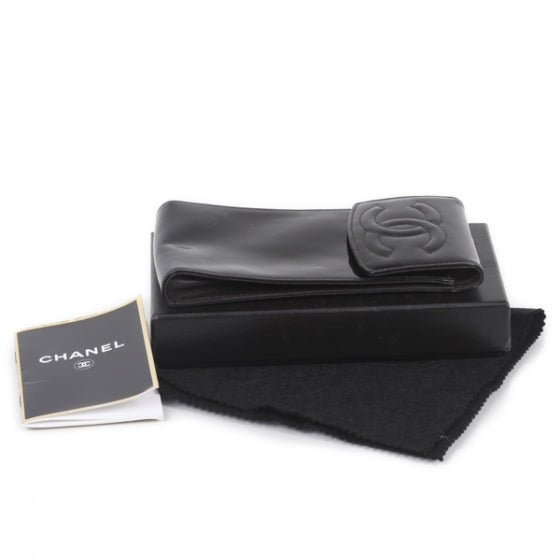 Chanel Patent Cell Phone Case Black 8 of 8