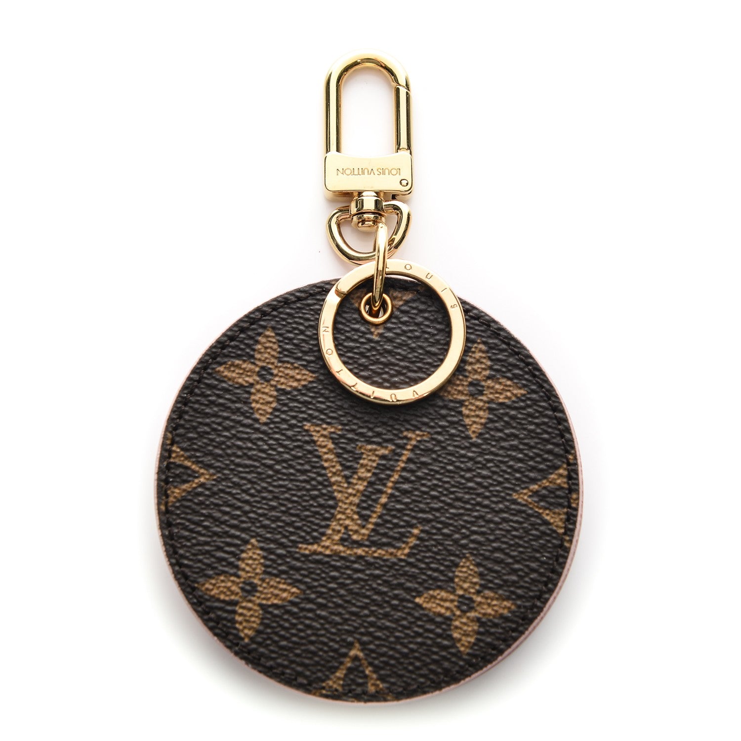 Louis Vuitton Monogram LV Mirror Key Holder Rose Ballerine 1 of 5