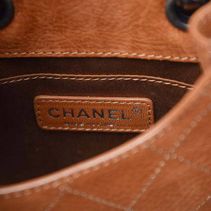 Chanel Suede Coco Twin Small Flap Marron 7 of 15