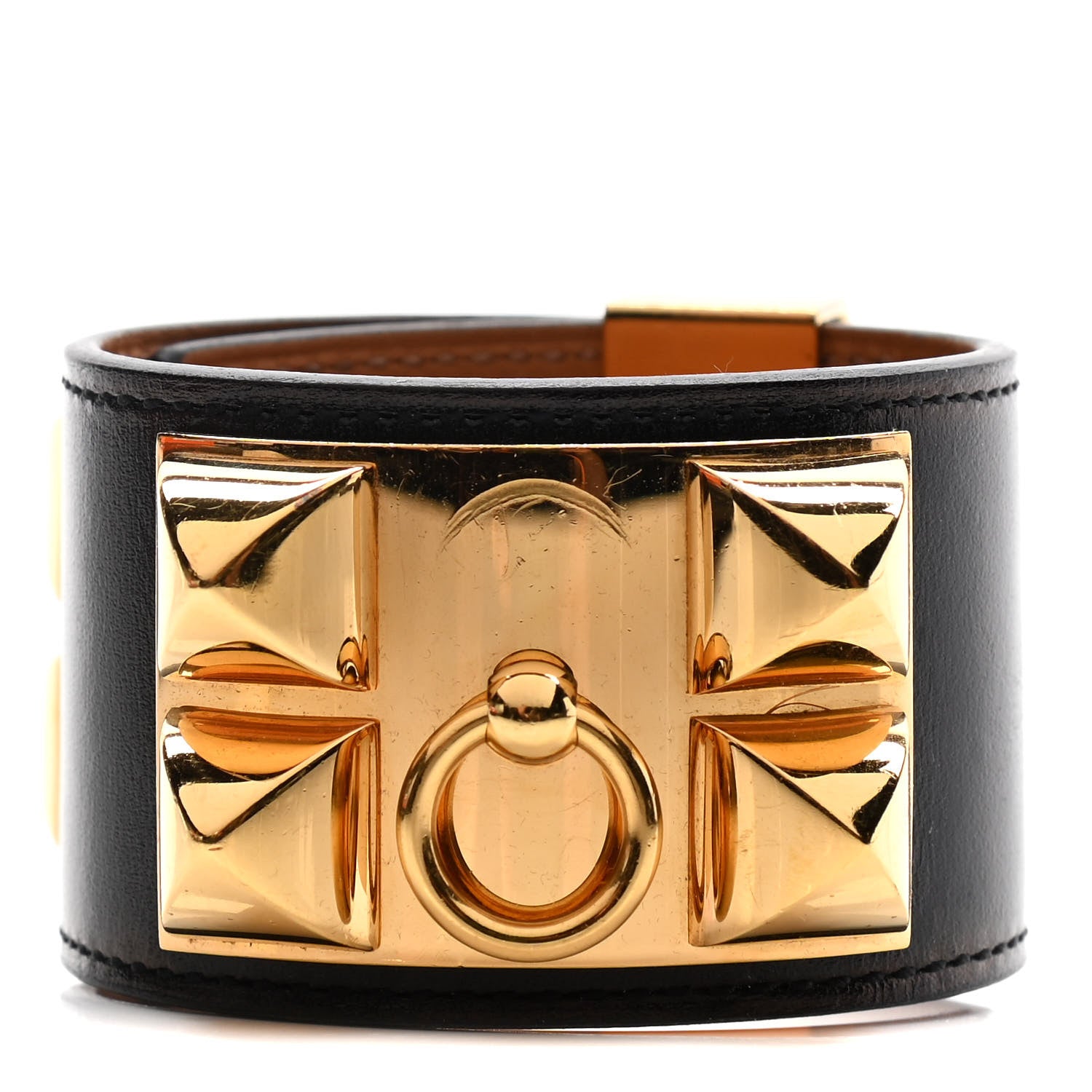 Hermes Collier de Chien CDC Bracelet S Black 1 of 5