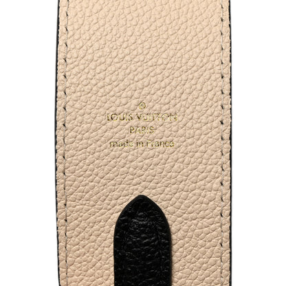 Louis Vuitton Empreinte Monogram Bandouliere Shoulder Strap Black Beige 3 of 5